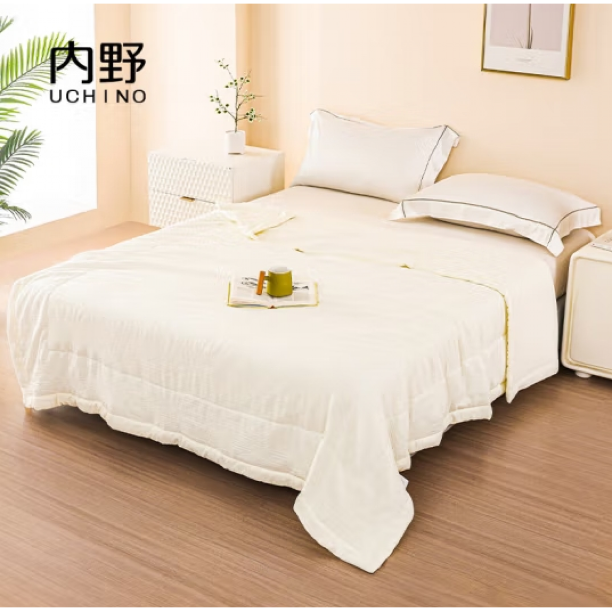 内野（UCHINO）棉小泡亲柔被 HU-HY01B18 200*230cm