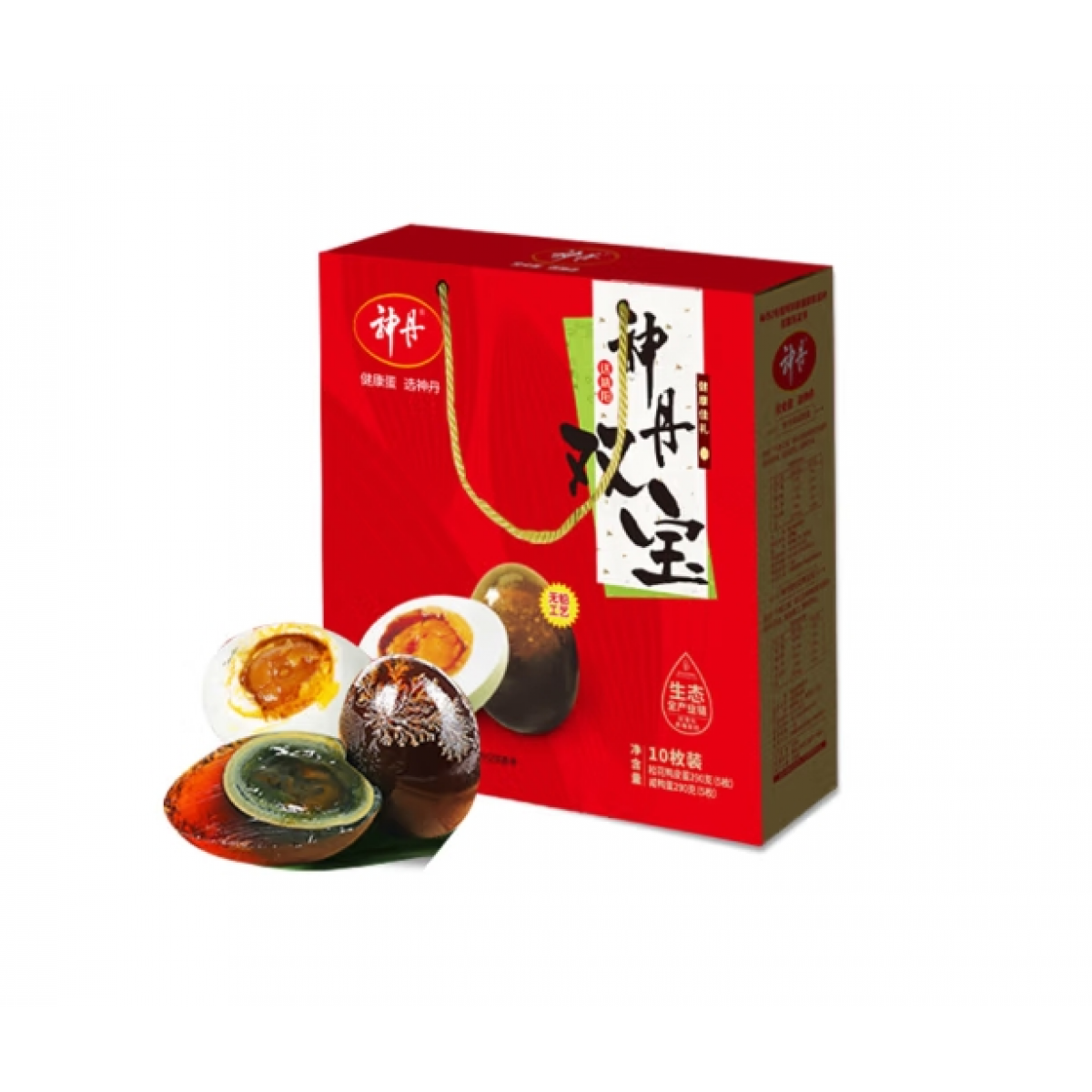神丹 30枚皮蛋咸蛋（定制）端午礼盒