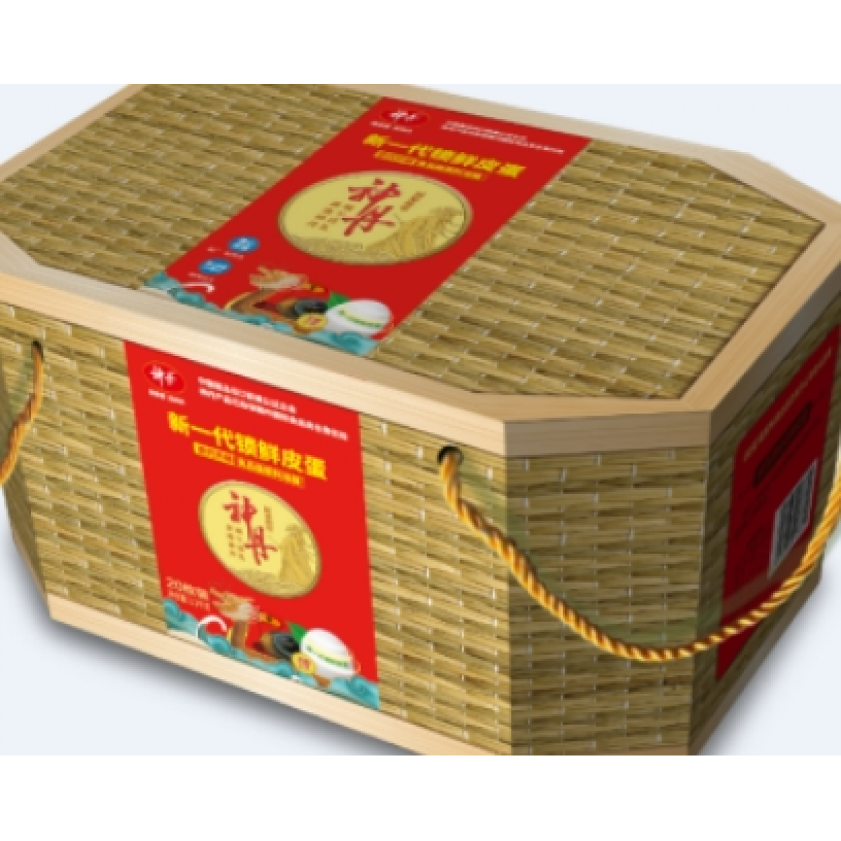 神丹 新一代锁鲜皮蛋20枚 1200g