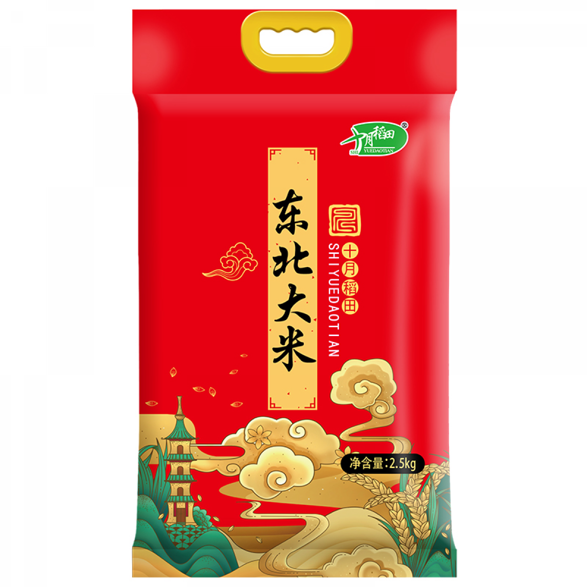 十月稻田 东北大米 2.5kg