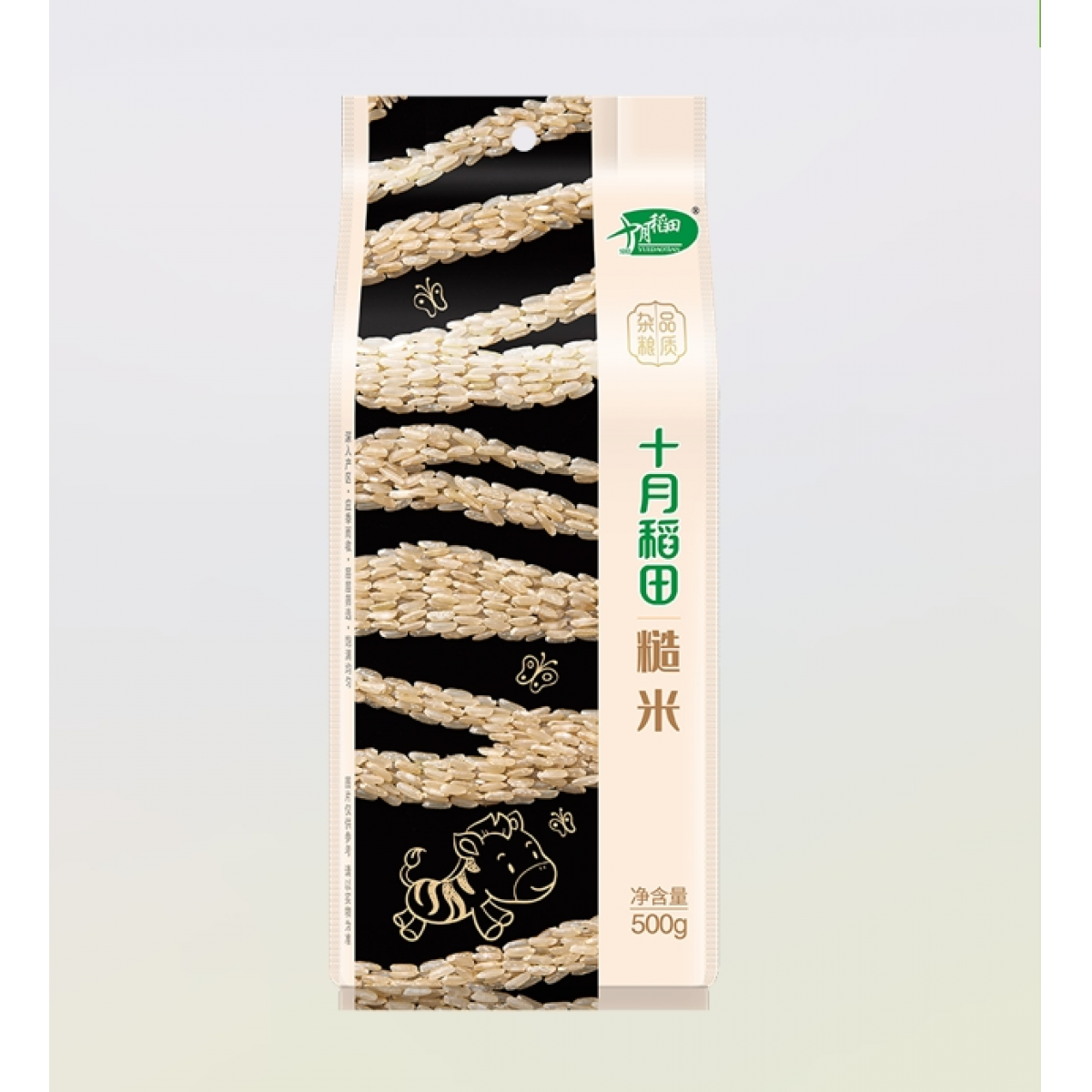 十月稻田 五常糙米 500g