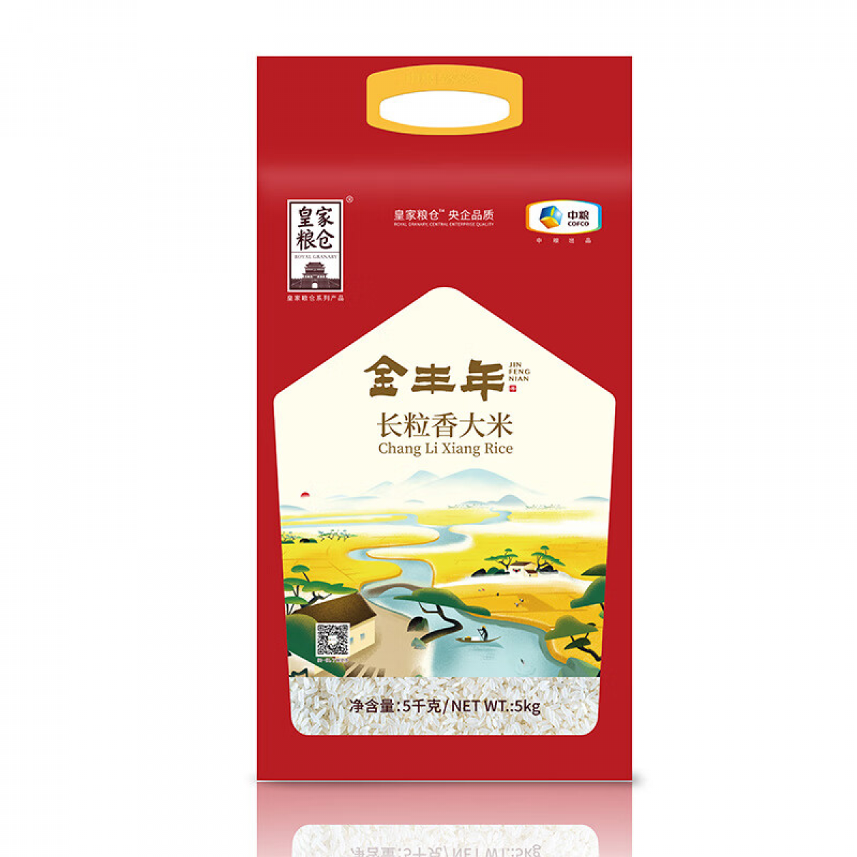 中粮 皇家粮仓金丰年长粒香米 5kg