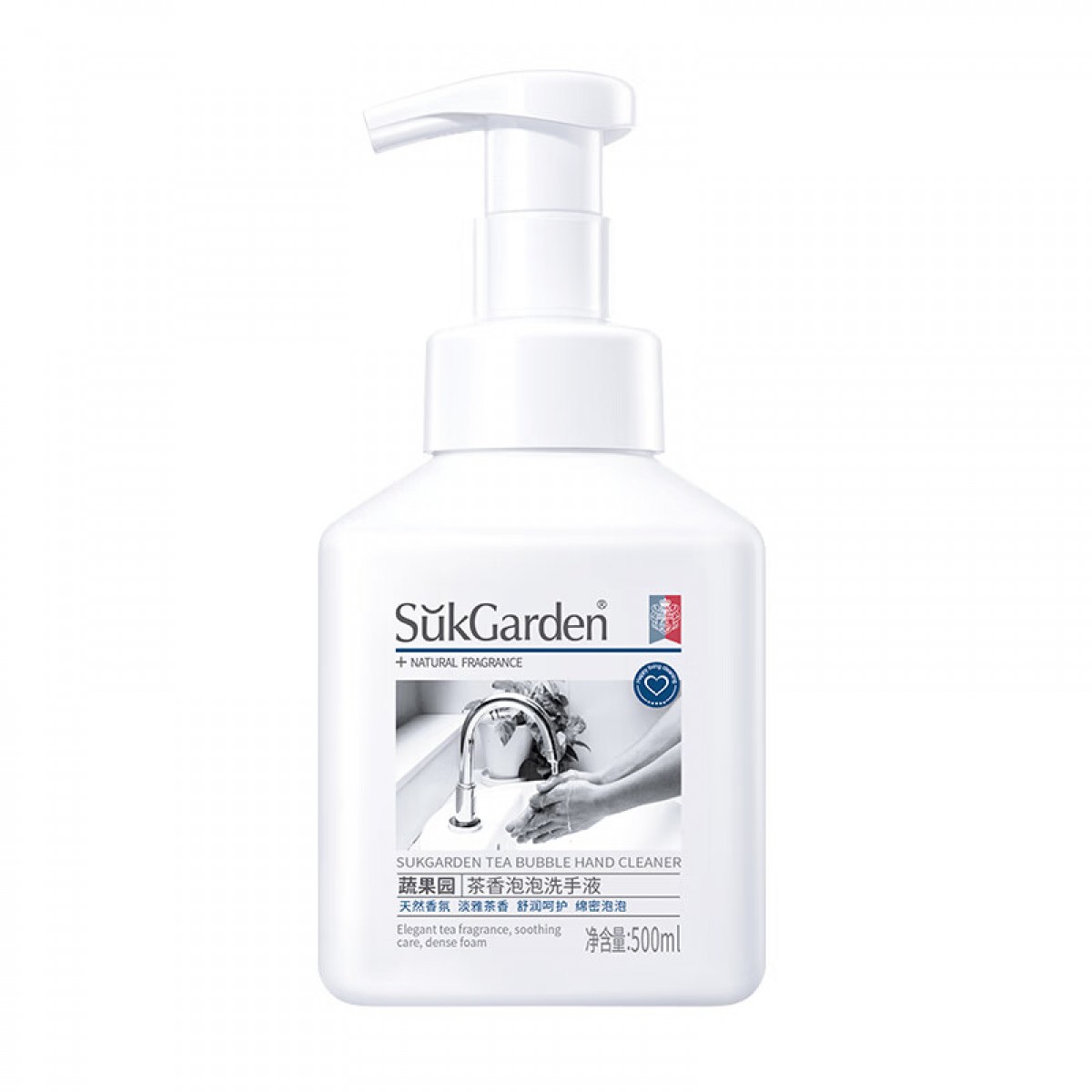 蔬果园 SukGarden 茶香泡泡洗手液-500ml SGY0149
