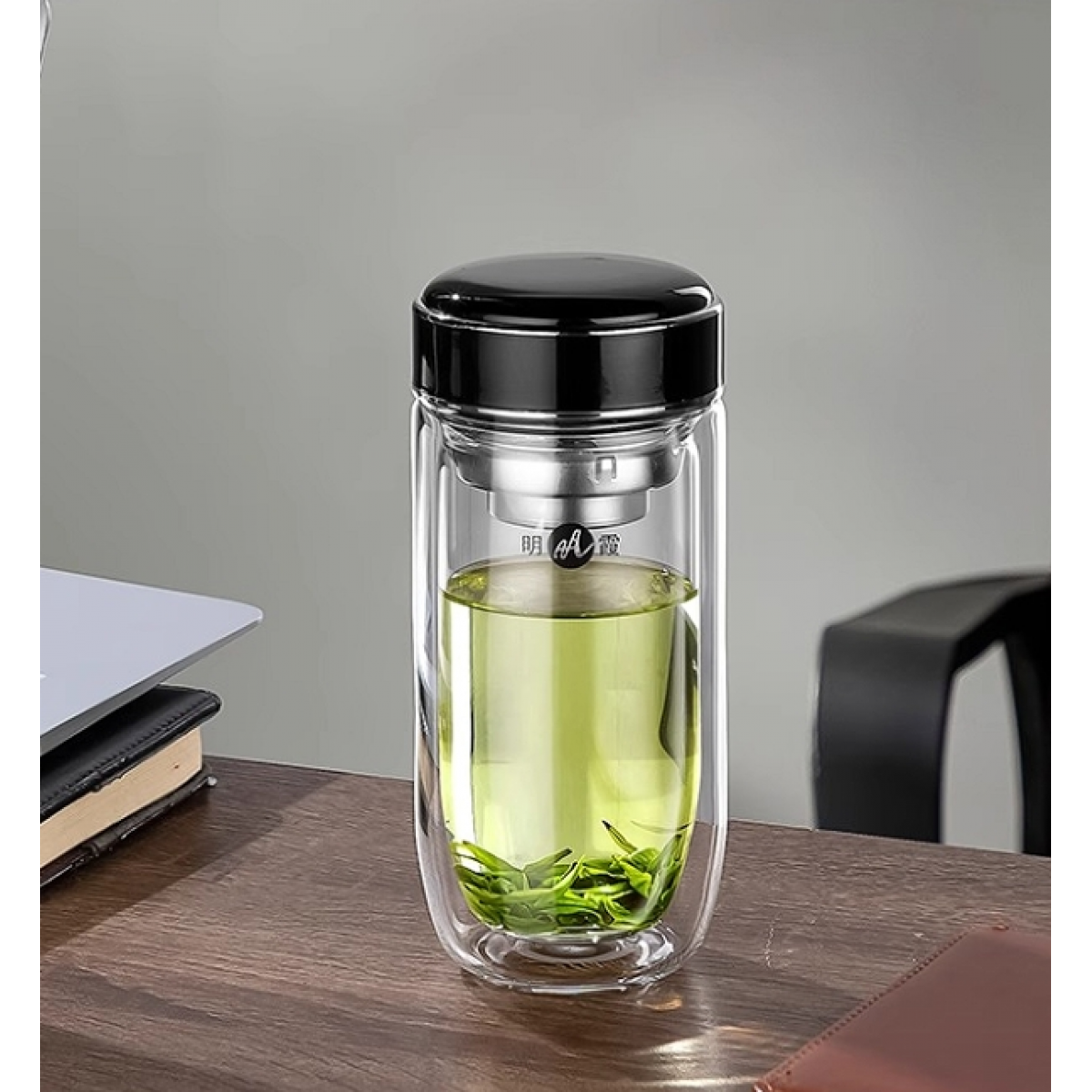 明霞 双层玻璃杯 MX3553-ST300 300ml