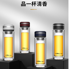 富光 致享双层玻璃杯（流通款）X1924-SH-360 360ML