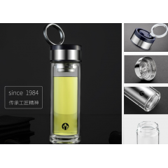 富光 茶马仕双层玻璃杯（流通款）TM-2063 418ml