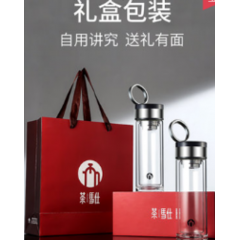 富光 茶马仕双层玻璃杯（流通款）368ml TM-2062