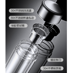 富光 毅享商务玻璃杯（流通款）G1848-SH-400 400ml