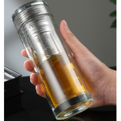 富光 俊辰水晶商务双层玻璃杯（2022年新款）G2108-SJ-360 360ml