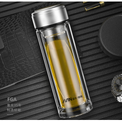 富光 毅刚双层玻璃杯（流通款）X1916-SH-500 500ml