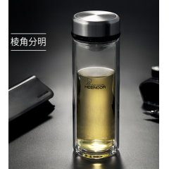 希诺（HEENOOR）双层玻璃杯（电商款）XN-9309 375ml
