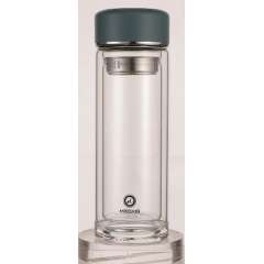 明霞 双层时尚玻璃杯 MX3491-ST350 350ml
