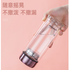 明霞 双层时尚玻璃杯 MX3430-ST350 350ml