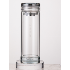 明霞 双层商务玻璃杯 MX3498-ST310 310ml