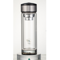 明霞 双层玻璃杯 MX3481-ST350 350ml