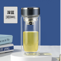 明霞 异形双层玻璃杯 MX3421-ST280 280ml