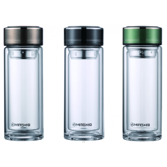 明霞 双层时尚玻璃杯 MX3470-ST350 350ml