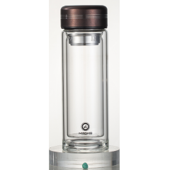 明霞 双层玻璃杯 MX3478-ST350 350ml