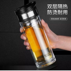 明霞 双层玻璃杯 MX2761-300 300ml