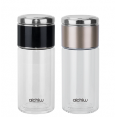 爱奇屋 茶韵泡茶玻璃杯 AI-N002