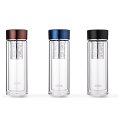 膳魔师 双层玻璃杯 TCGD-400 400ml