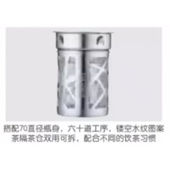 膳魔师 双层玻璃杯 TCGD-400 400ml