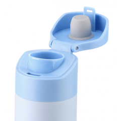 乐扣乐扣 黛晶后弹盖保温杯（雾蓝）LHC6761FU 480ml