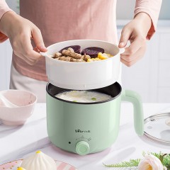 小熊（Bear）电热锅 1.2L DRG-C12R6（PP蒸笼款）包销款