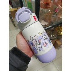 富光 萌小智吸管弹盖真空杯（流通款）390ML FGZ2230-390