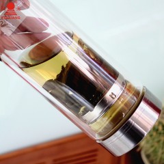富光 健牌3型双层玻璃杯（流通款）280ML 703-280