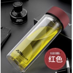 富光 健牌思茗双层玻璃杯（流通款）420ml X1627-sp-420