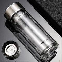 富光 健牌豪泰双层玻璃杯（流通款）360ml X1930-SH-360