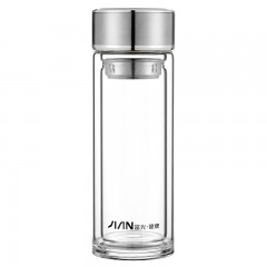 富光 健牌豪泰双层玻璃杯（流通款）360ml X1930-SH-360