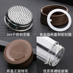 富光 致格单层玻璃杯（流通款）430ML 1613-DH-430