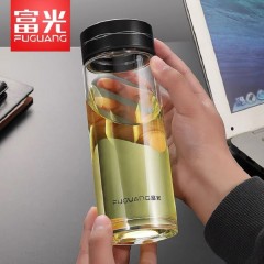 富光 强化型单层高硼硅玻璃杯 560ml G2344-DH-560