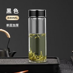 富光 强化型单层高硼硅玻璃杯 440ml G2344-DH-440