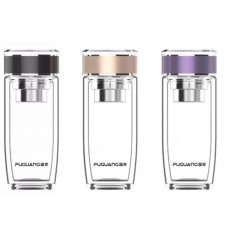 富光 艺茗异形双层玻璃杯（流通款）400ml G2012-SH-400Y