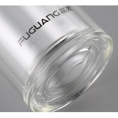 富光 铭成抗菌双层玻璃杯（流通款）330ml G2213-sh-330K