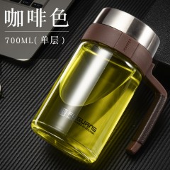 富光 悠咖商务玻璃办公杯（流通款）700ml G1811-DH-700单层