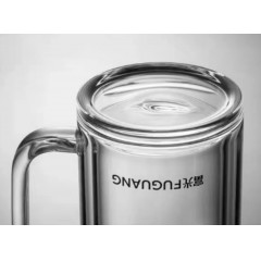 富光 尊爵单层玻璃办公杯（流通款）630ML  G2309-DH-630B