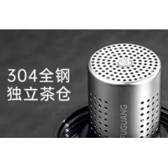 富光 山海双层玻璃办公杯（电商款）380ML WFB1122-380