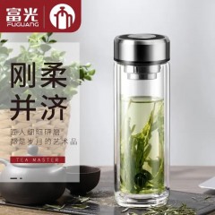 富光 茶马仕双层玻璃杯（流通款）368ml TM-2052