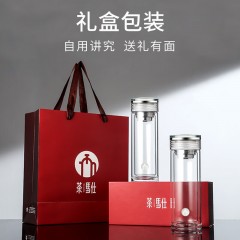 富光 茶马仕双层玻璃杯（流通款）268ml TM-8050