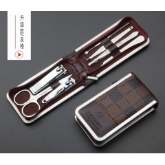 现货赠品广告小礼品logo 指甲刀套装7件套印字 10.8*6cm