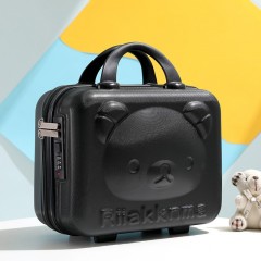 小熊行李箱迷你化妆箱小箱子伴手礼手提箱收纳密码登机箱 14寸 可定制
