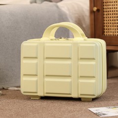 小型行李箱迷你化妆箱小箱子伴手礼手提箱收纳密码登机箱 14寸 可定制