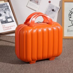 小型行李箱迷你化妆箱小箱子伴手礼手提箱收纳密码登机箱 14寸 可定制