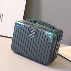 小型行李箱迷你化妆箱小箱子伴手礼手提箱收纳密码登机箱 14寸 可定制
