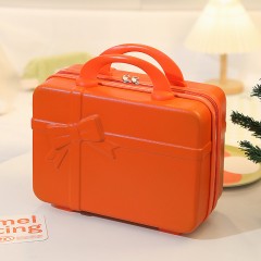 小型行李箱迷你化妆箱小箱子伴手礼手提箱收纳密码登机箱 14寸 可定制