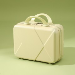 小型行李箱迷你化妆箱小箱子伴手礼手提箱收纳密码登机箱 14寸 可定制